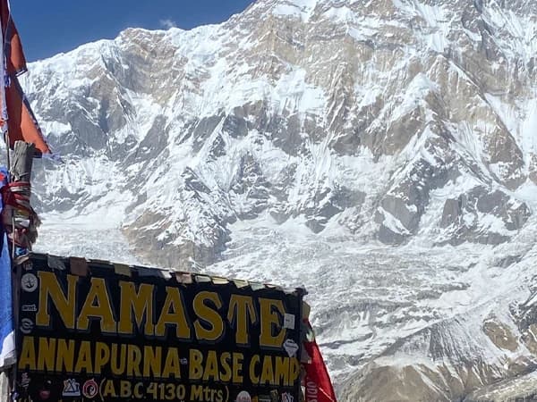 annapurna base camp in Nepal
