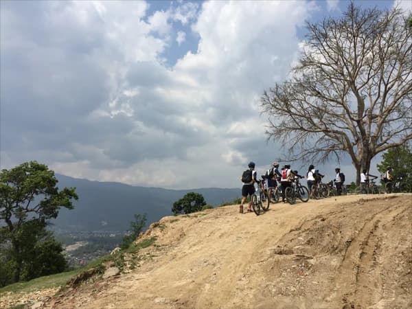 Mountain bike cycling tour in Nepal