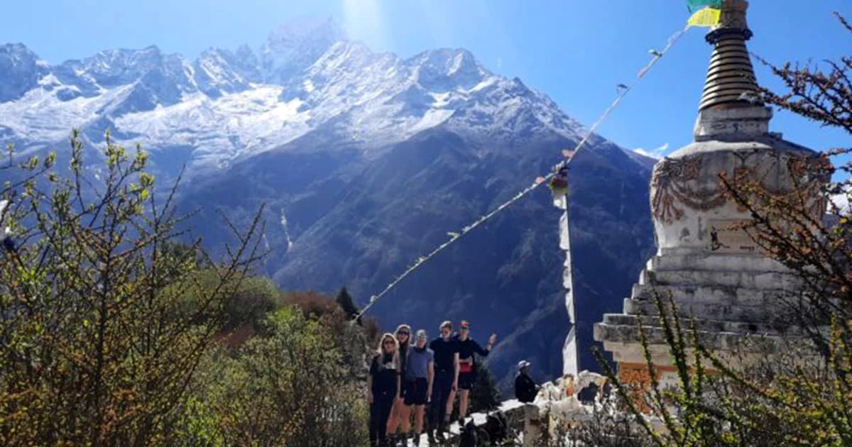 Everest Trek Helicopter Return