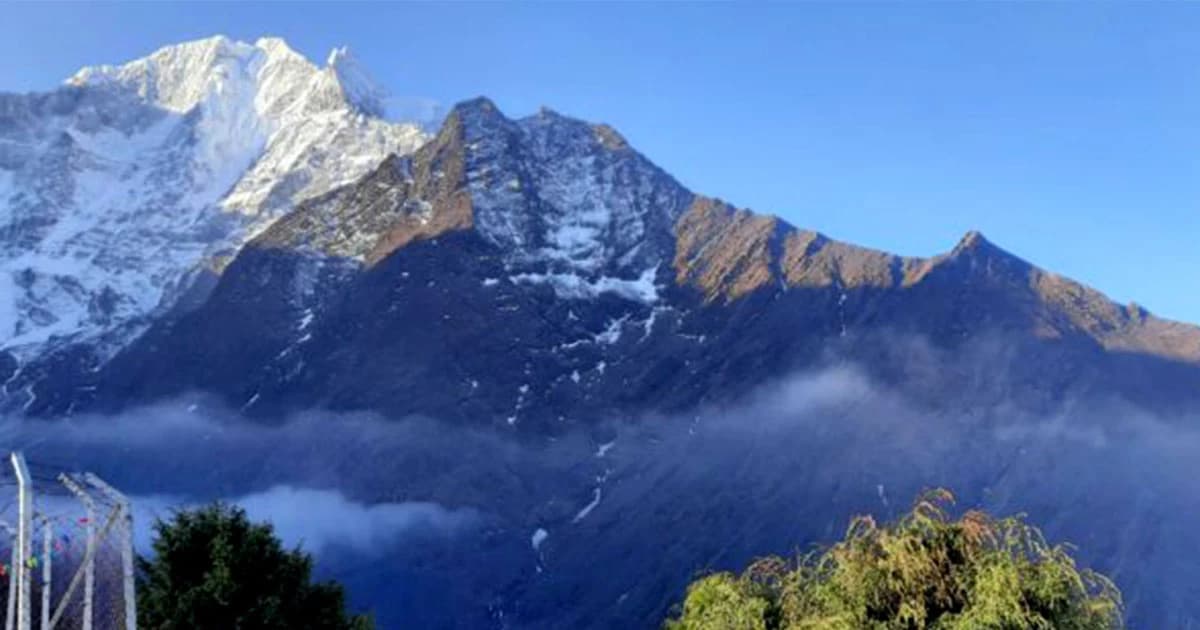 Everest Trek Helicopter Return
