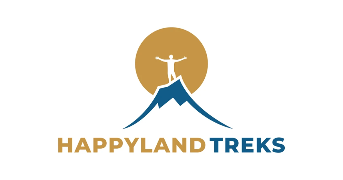 logo of the happyland treks