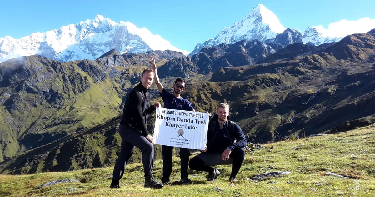 Khopra Danda Trek via Hotspring