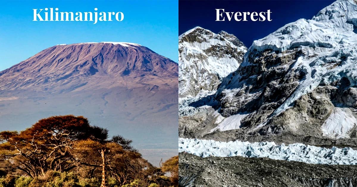 Kilimanjaro vs Everest Trek