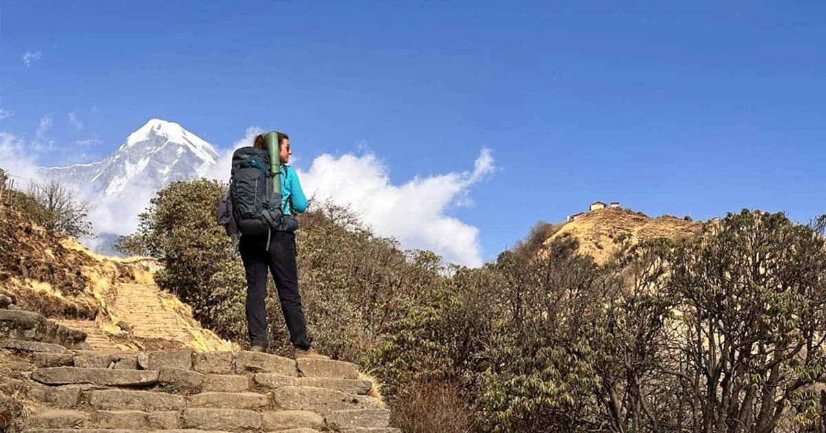 Mardi Himal trekking annapurna view
