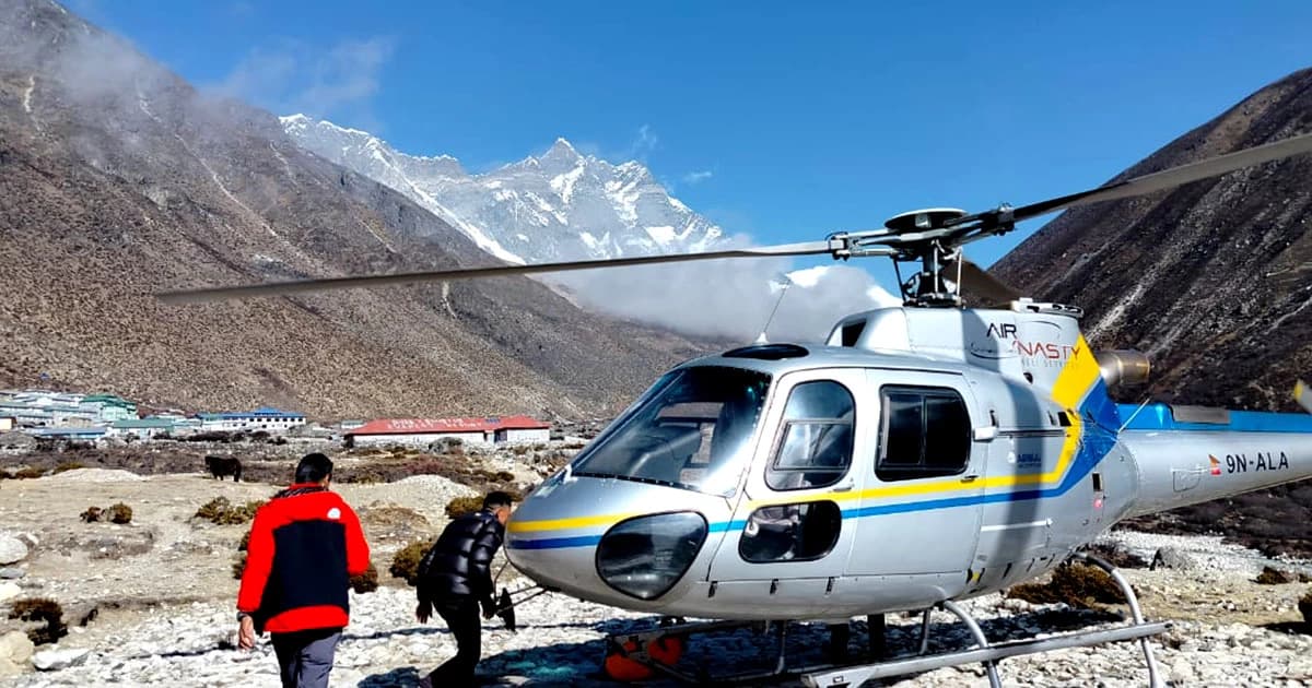 Mountain Flights to Everest Himalayas