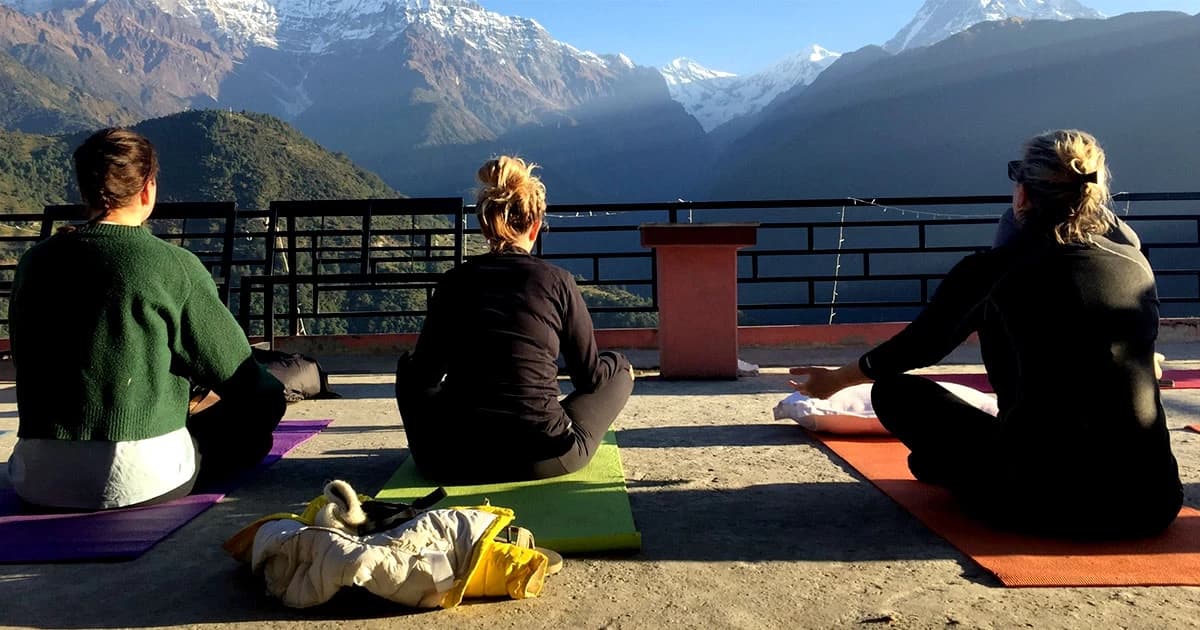 Yoga Trek in Nepal Annapurna