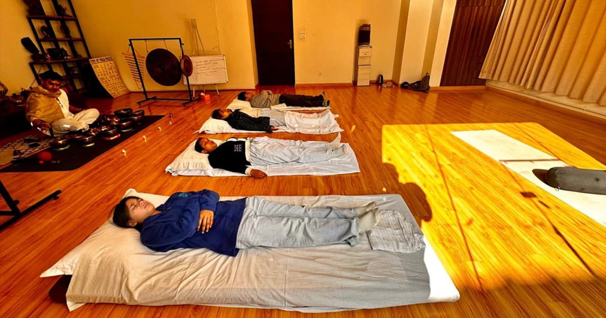 sound healing thamel, kathmandu Nepal