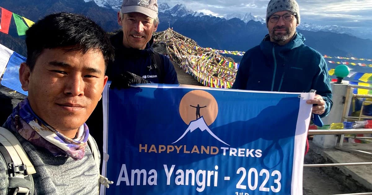 Trek Ama Yangri Peak a Complete Guide