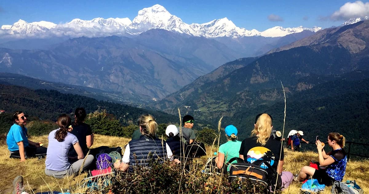 Nepal Yoga Trek Himalayas