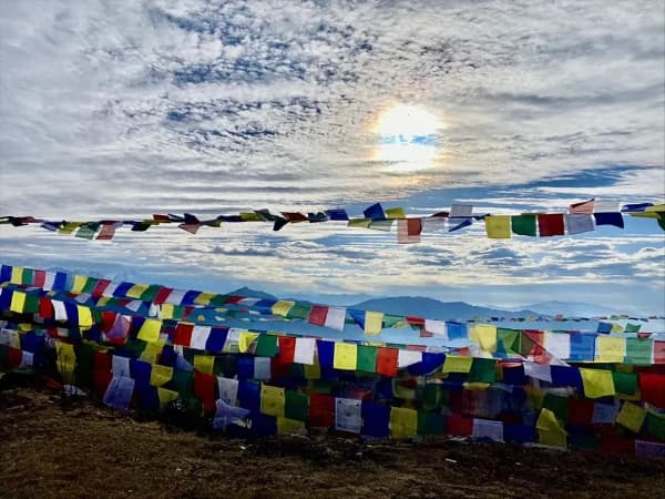 Early Morning Views From Top Of Ama Yangri